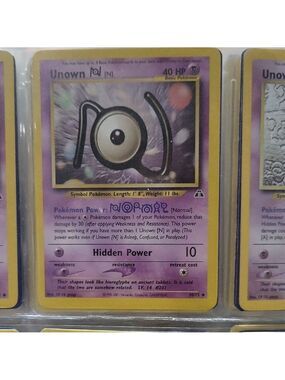 Pokemon Card Unown